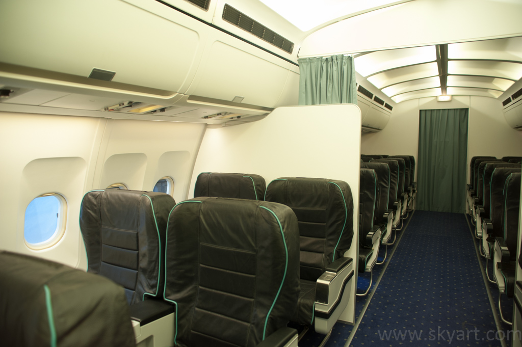 Tek Koridorlu Ekonomi + BusinessUçak Dekoru