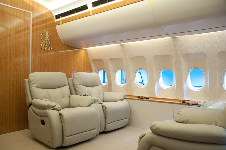 Dikine Kesit Uçak Dekoru